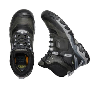 Keen Ridge Flex Mid Wp Magnet/Black  Férfi kültéri lábbelik