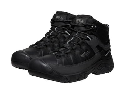 Keen Targhee III Mid Wp Triple Black  Férfi kültéri lábbelik US 11