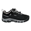 Keen TARGHEE IV Low WP Black/Steel grey  Gyermek kültéri lábbelik