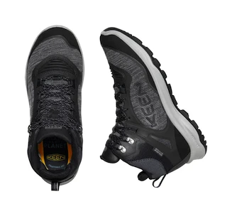 Keen Terradora Flex Mid Wp Black/Steel Grey  Női kültéri cipők