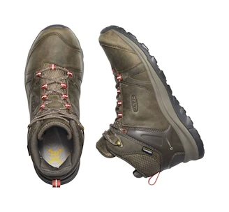 Keen Terradora II Ltr Mid Wp Brindle/Redwood  Női kültéri cipők