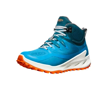 Keen Zionic Mid Wp Fjord Blue/Tangerine  Női kültéri cipők