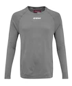 Kompressziós póló CCM Eflex LS Premium Training Tee Dark Grey Heathered Senior