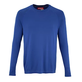 Kompressziós póló CCM LS Premium Training Tee Royal Senior