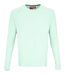 Kompressziós póló CCM LS Premium Training Tee Seafoam Senior