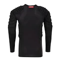 Kompressziós póló CCM  Padded Goalie LS Black Senior