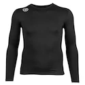 Kompressziós póló Warrior  Compression LS Black Junior