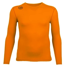 Kompressziós póló Warrior Compression LS Orange Junior