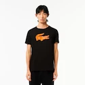 Lacoste  Big Logo Core Performance T-Shirt Black/Sunrise Férfipóló M