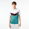 Lacoste  Medvedev New York Day Polo White/Limeira Férfipóló XXL