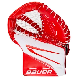 Lepkés kesztyű Bauer Supreme MVPRO White/Red Senior