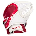 Lepkés kesztyű CCM Axis F5 Red/White Junior