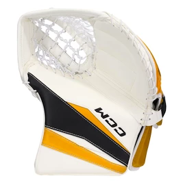 Lepkés kesztyű CCM Axis F9 Black/Yellow Intermediate