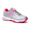 Lotto Mirage 300 III ALR JR Vapor Gray/Glamour Pink  Gyerekteniszcipő