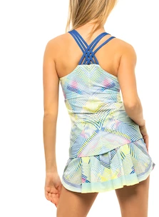 Lucky in Love  Flow Motion Cami w/ Bra Blue Marine Női ujjatlan póló S