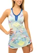 Lucky in Love  Flow Motion Cami w/ Bra Blue Marine Női ujjatlan póló S