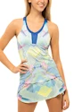 Lucky in Love  Flow Motion Cami w/ Bra Blue Marine Női ujjatlan póló S