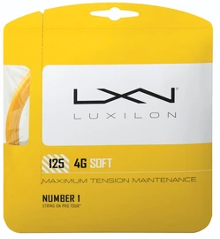 Luxilon 4G Soft 1.25 mm Teniszütő húrozása