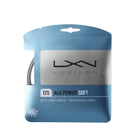 Luxilon Alu Power Soft 125 Set Silver Teniszütő húrozása