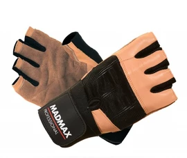 MadMax Rukavice Professional MFG269 hnědé Fitness kesztyű