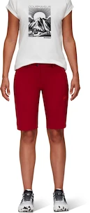 Mammut  Runbold Shorts Blood Red Női rövidnadrág 36