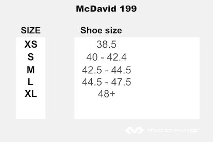 McDavid  199 Bokaortézis