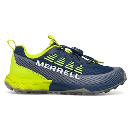 Merrell Agility Peak Navy HI/VIZ Gyerekfutócipő