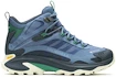 Merrell  Moab Speed 2 Mid Gtx Steel Blue  Férfi kültéri lábbelik EUR 45