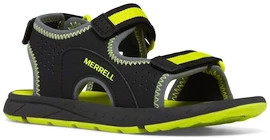 Merrell Panther Sandal 3.0 Black/Hi Viz Gyerekszandálok