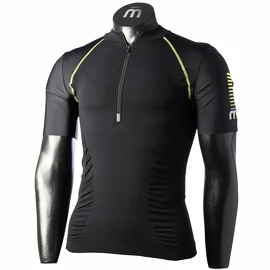 Mico M1 Trail Zip Neck Nero Férfipóló