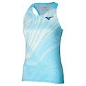 Mizuno  Charge Printed Tank Blue Glow Női ujjatlan póló