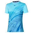 Mizuno  Charge Shadow Graphic Tee Blue Glow  Férfipóló XL