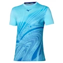 Mizuno  Charge Shadow Graphic Tee Blue Glow  Férfipóló XL