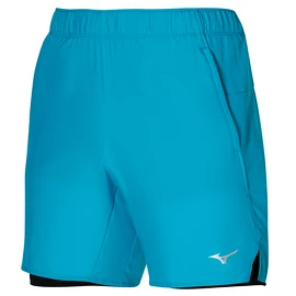 Mizuno Core 7.5 2in1 Short Algiers Blue Férfirövidnadrág