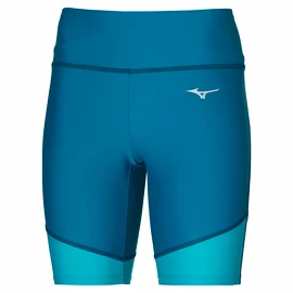 Mizuno Core Mid Tight Moroccan Blue Női rövidnadrág