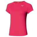 Mizuno  Dry Aero Flow Tee Rose Red Női póló