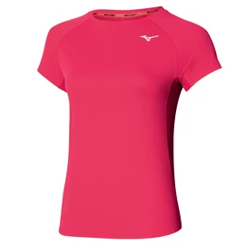 Mizuno Dry Aero Flow Tee Rose Red Női póló