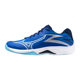 Mizuno Lightning Star Z7 Jr. Mugen Blue/White/Estate Blue Gyerek teremcipő