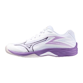 Mizuno Lightning Star Z7 Jr. White/Patrician Purple/Quince Gyerek teremcipő