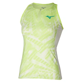 Mizuno Mugen Printed Tank Neo Lime Női ujjatlan póló