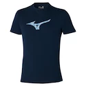 Mizuno  Paris Graphic Tee Pageant Blue Férfipóló