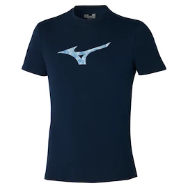 Mizuno Paris Graphic Tee Pageant Blue Férfipóló