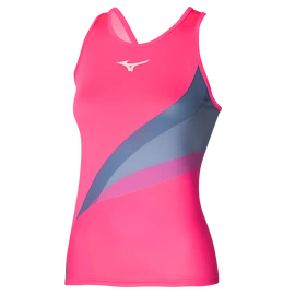 Mizuno Release Printed Tank High-Vis Pink Női ujjatlan póló