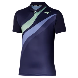 Mizuno Release Shadow Polo Evening Blue Férfipóló