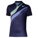 Mizuno  Release Shadow Polo Evening Blue Férfipóló XXL