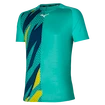 Mizuno  Shadow Graphic Tee Turquoise Férfipóló M