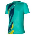 Mizuno  Shadow Graphic Tee Turquoise Férfipóló M