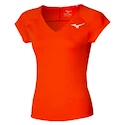 Mizuno  Tee Mandarin Red Női póló M