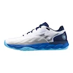 Mizuno Wave Enforce Court AC White/Estate Blue/River Blue  Férfiteniszcipő