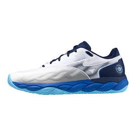 Mizuno Wave Enforce Court AC White/Estate Blue/River Blue Férfiteniszcipő